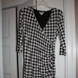 Houndstooth dress